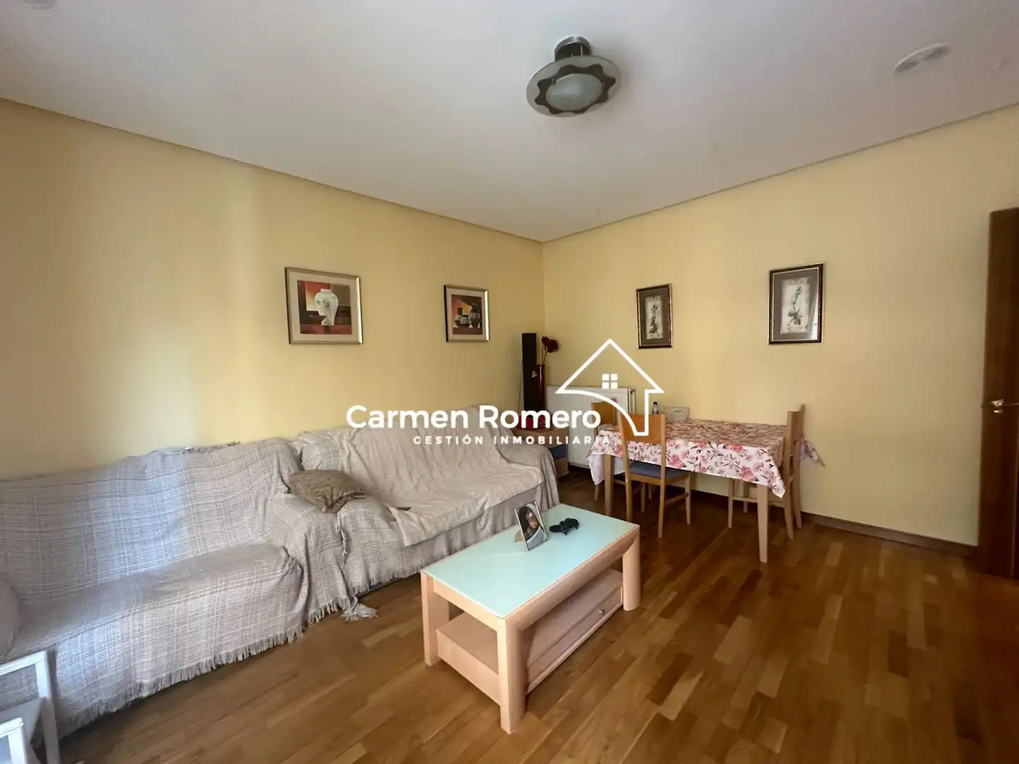 Living room of Flat for sale in Salamanca  with Heating, Parquet flooring and Terrace