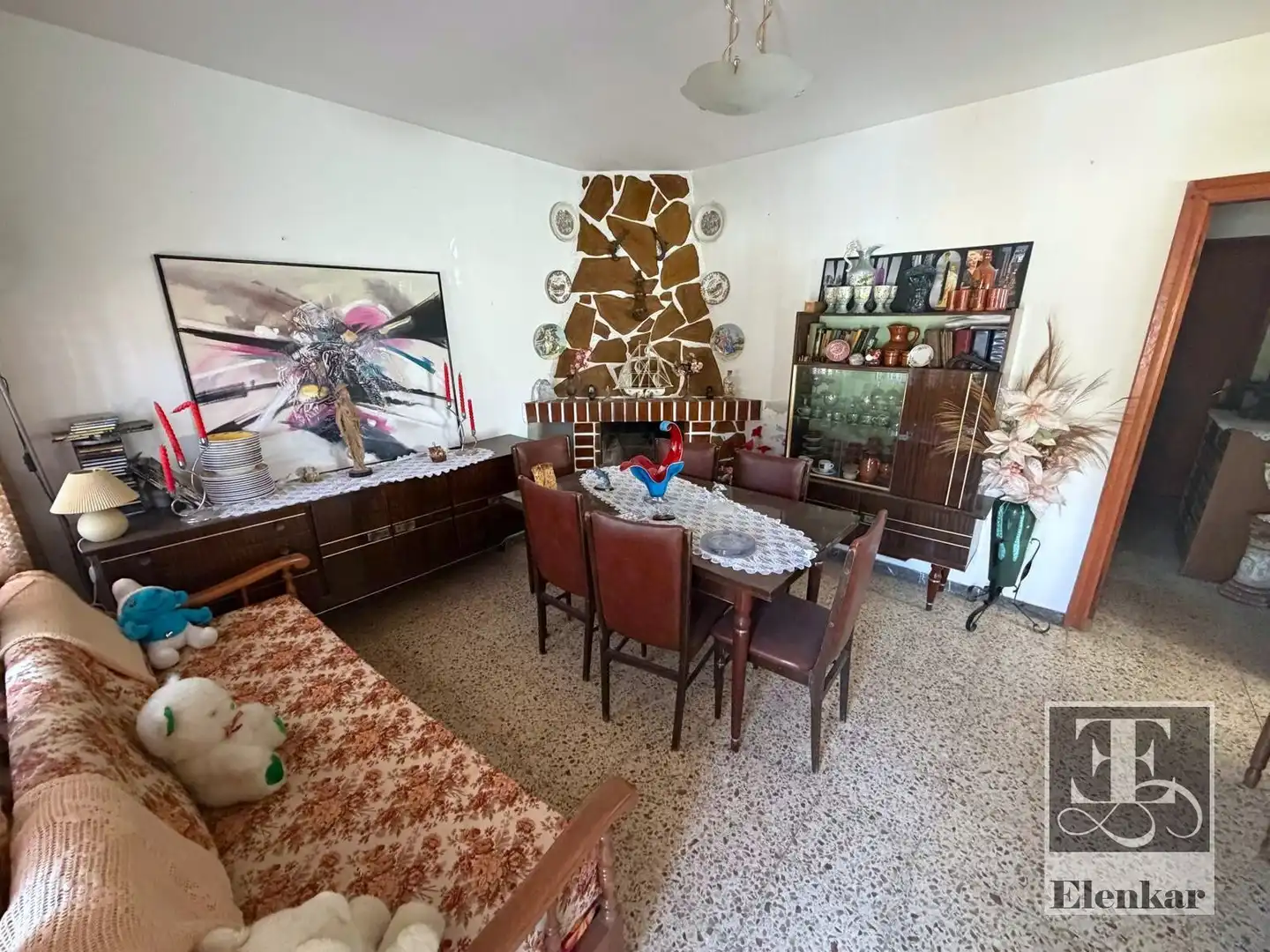 Menjador de Casa o xalet en venda en Calafell amb Calefacció, Jardí privat i Terrassa