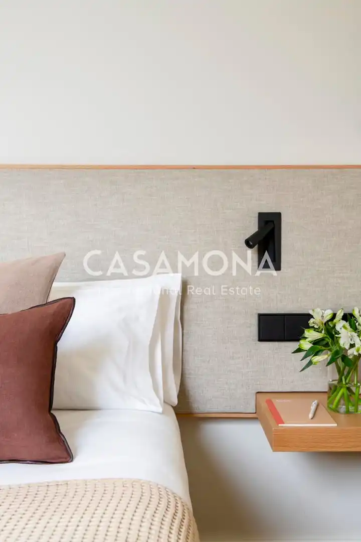 Habitación de Apartamento de alquiler en Barcelona con Aire acondicionado, Terraza y Internet