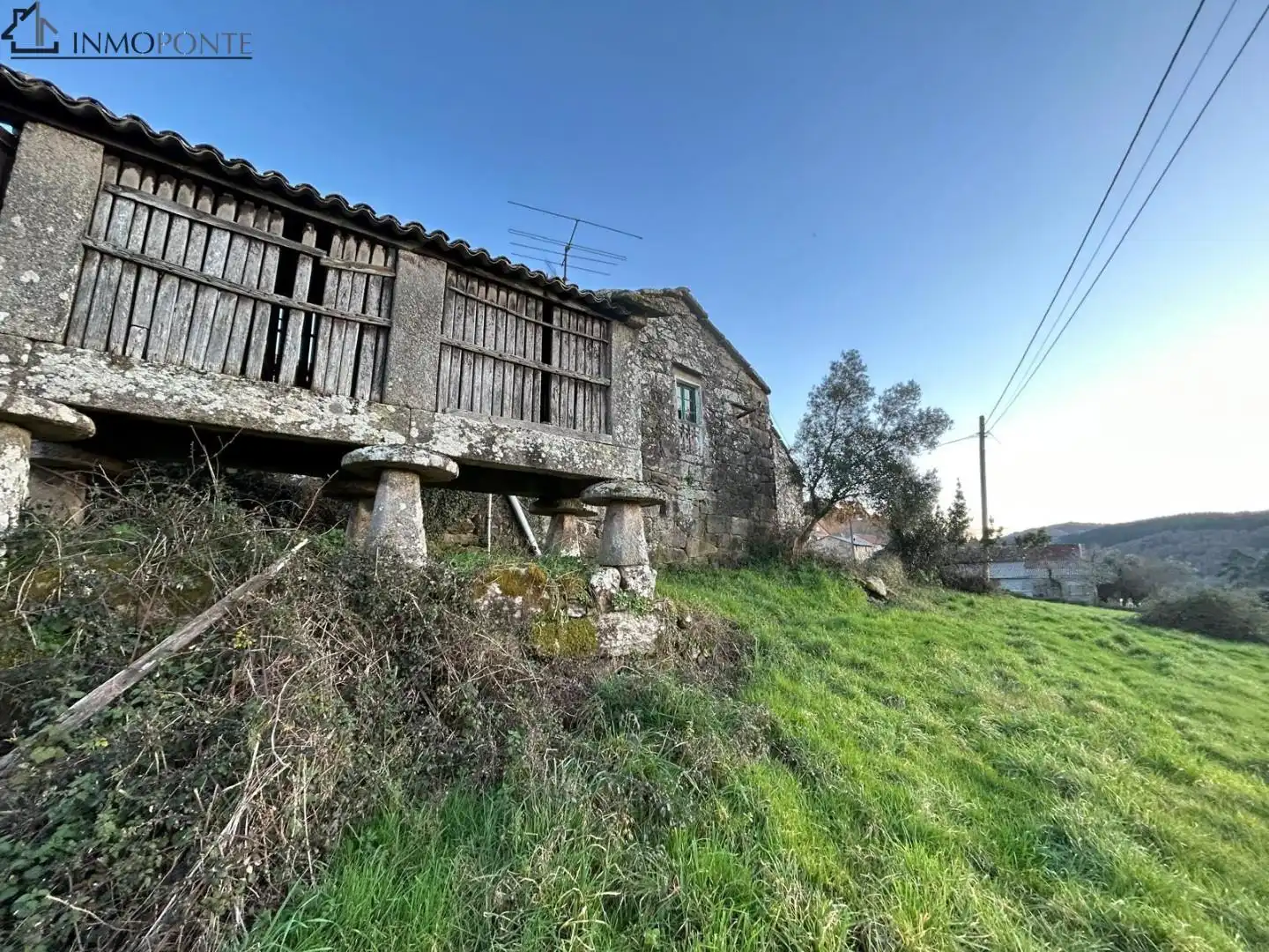 Vista exterior de Casa o xalet en venda en Cerdedo amb Jardí privat i Traster