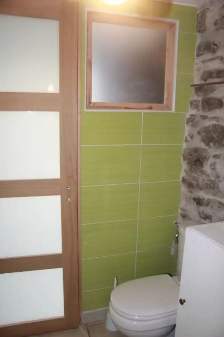 Bathroom of Houses for sale in Bierge  with Heating, Private garden and Storage room