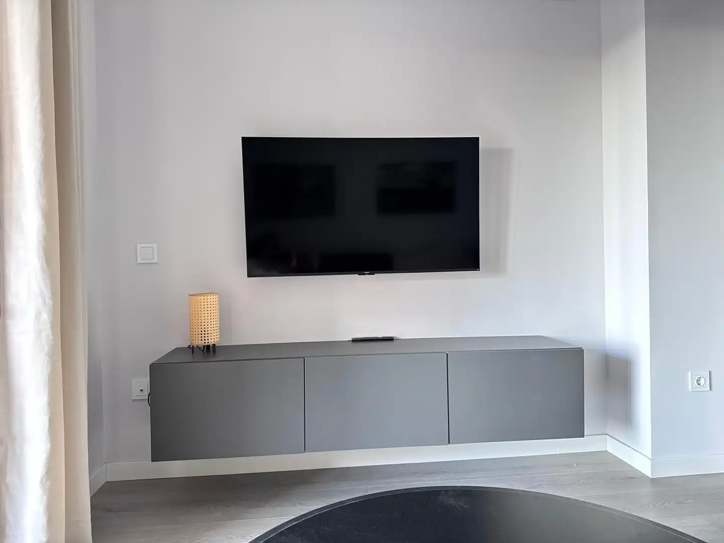 Wohnzimmer von Wohnung zur Miete in Jerez de la Frontera mit Klimaanlage, Heizung und Privatgarten