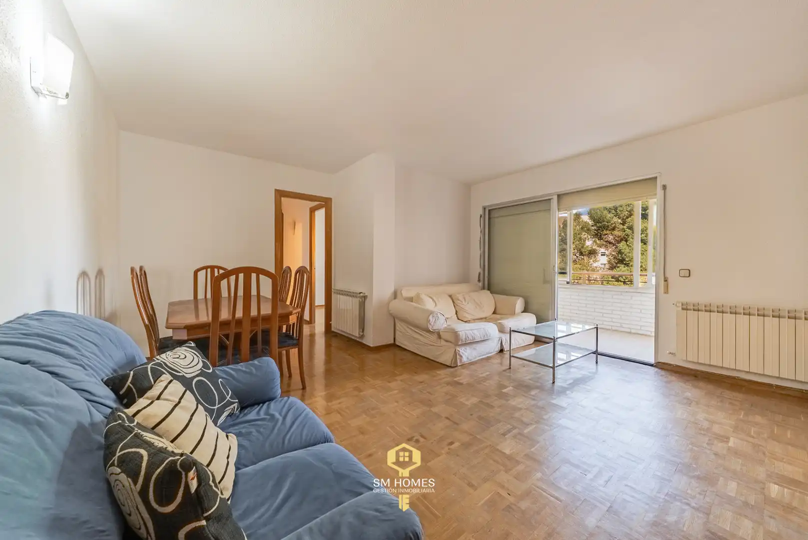 Sala d'estar de Pis en venda en Coslada amb Calefacció, Terrassa i Moblat