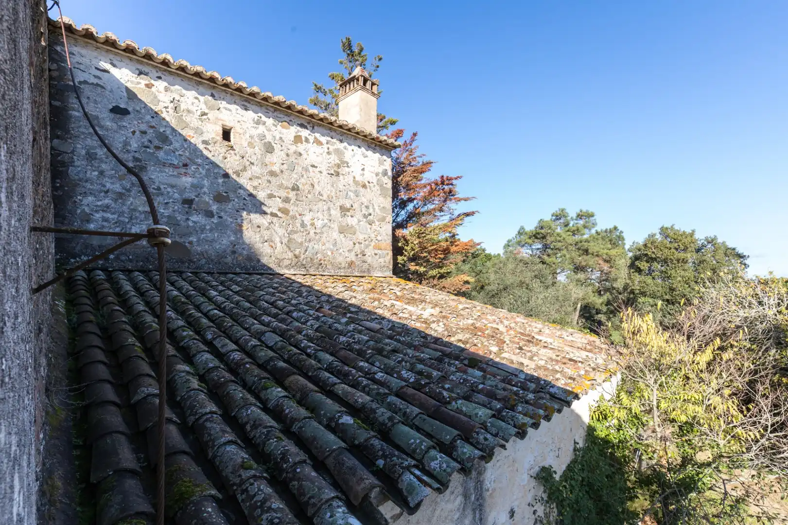 Vista exterior de Finca rústica en venta en Llagostera con Calefacción, Terraza y Trastero