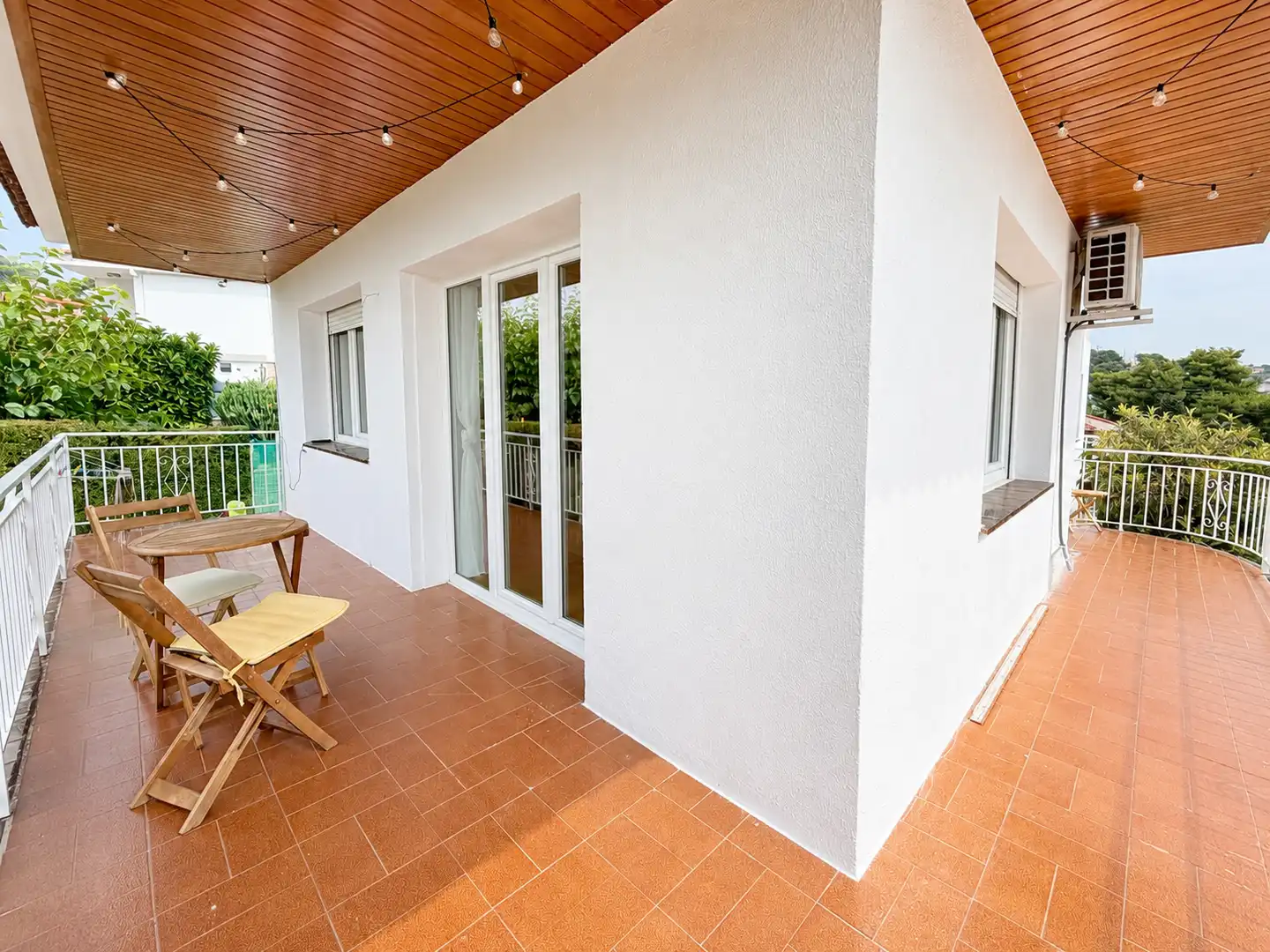Terrassa de Casa o xalet en venda en Calafell amb Aire condicionat, Calefacció i Jardí privat