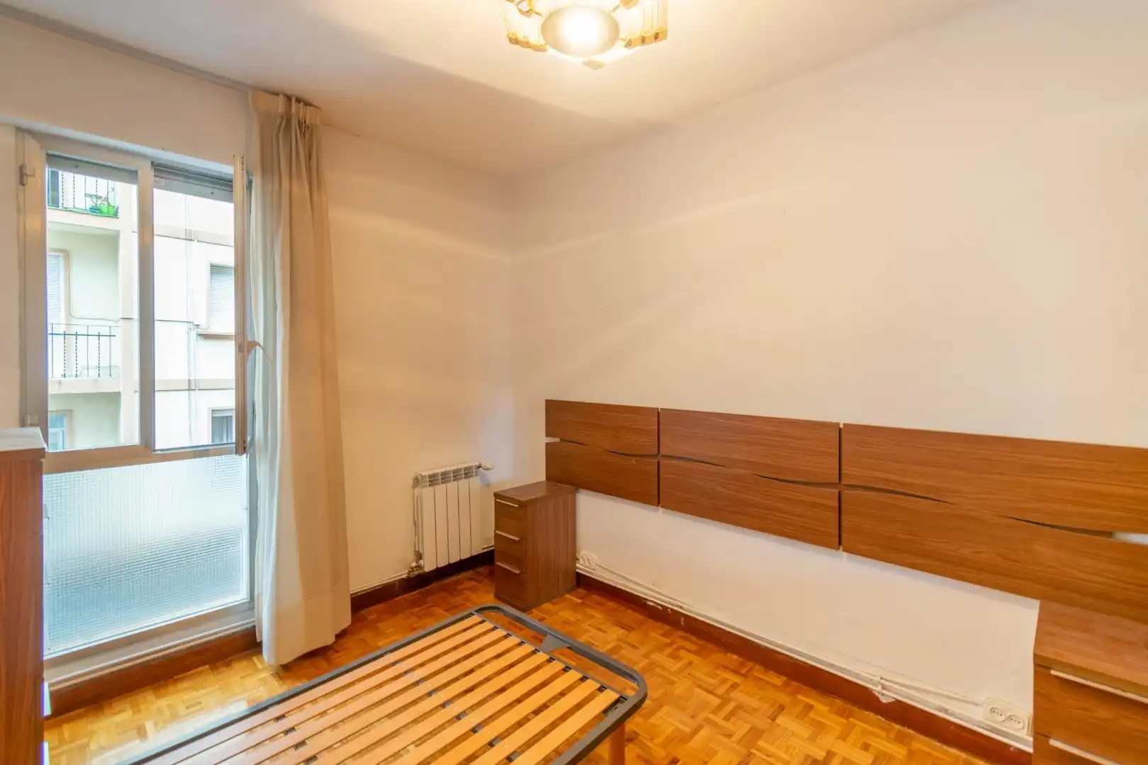 Bedroom of Flat for sale in  Pamplona / Iruña  with Heating, Storage room and Balcony