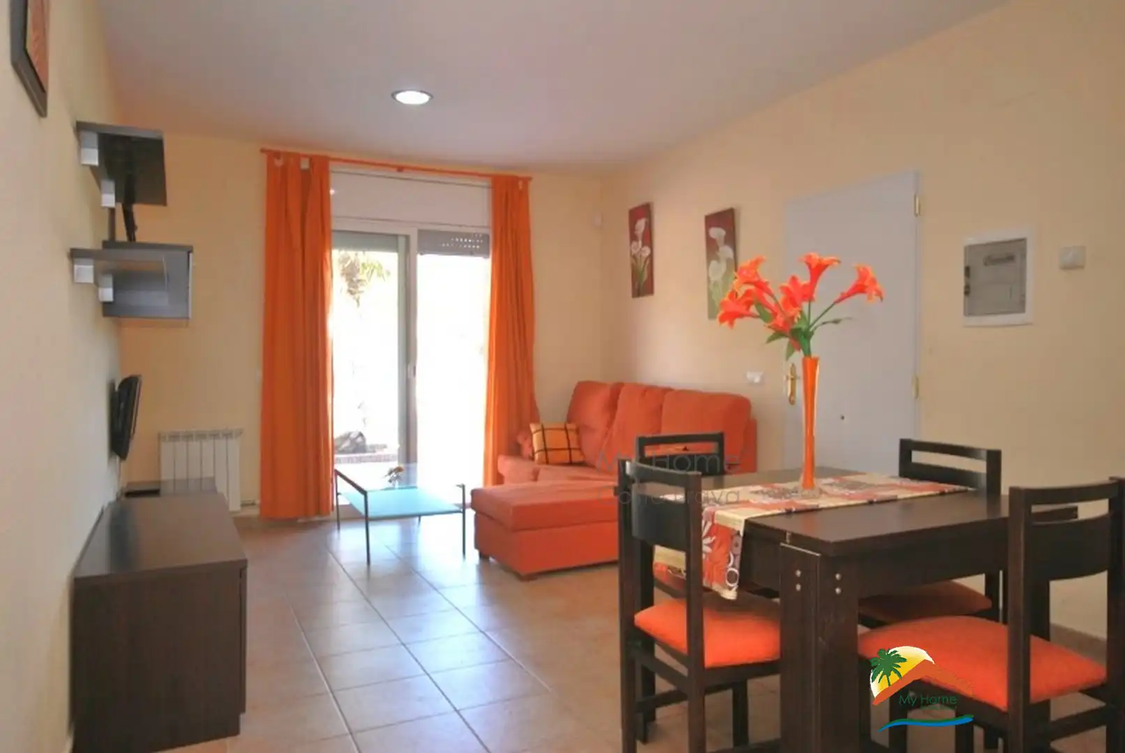 Living room of Houses for sale in Lloret de Mar  with Heating, Private garden and Terrace