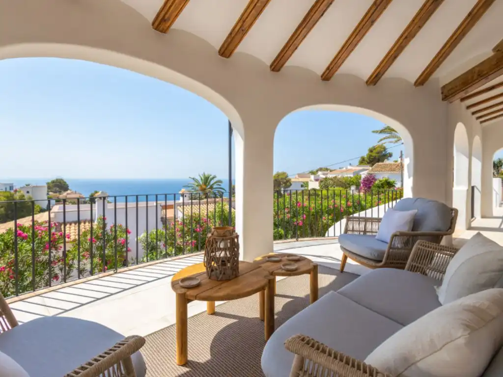 Terrace of Houses for sale in Jávea / Xàbia  with Air Conditioner, Heating and Private garden