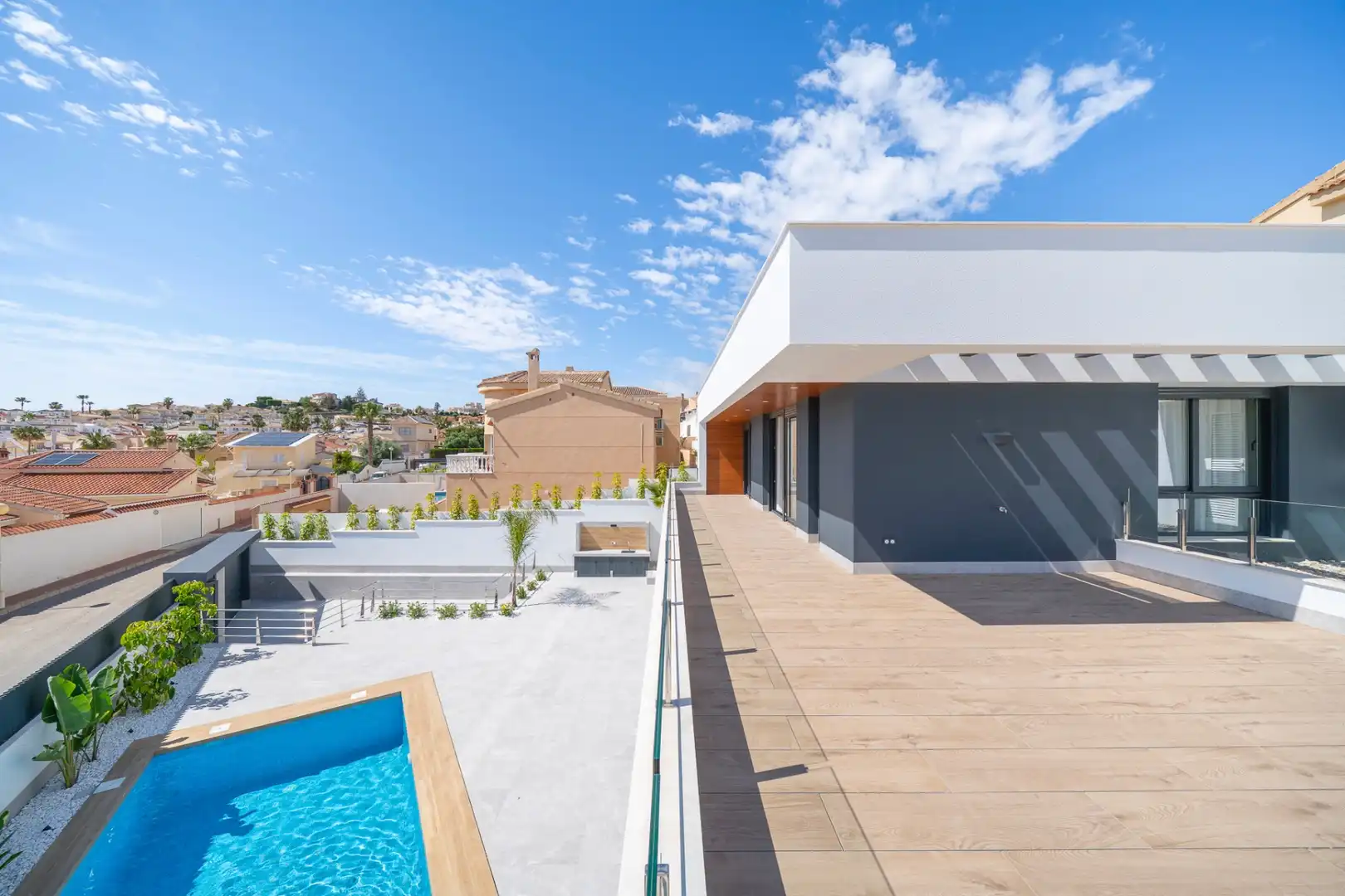 Terraza de Casa o chalet en venta en Rojales con Aire acondicionado, Calefacción y Jardín privado