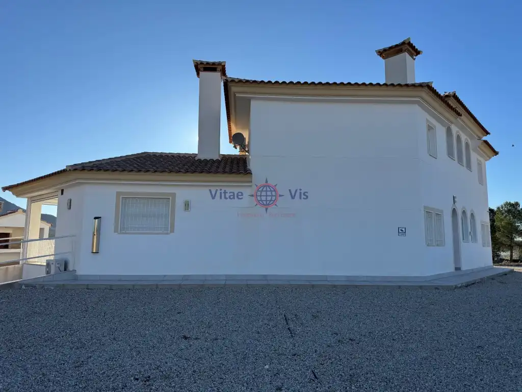 Vista exterior de Casa o chalet en venta en Lorca con Terraza, Piscina y Internet