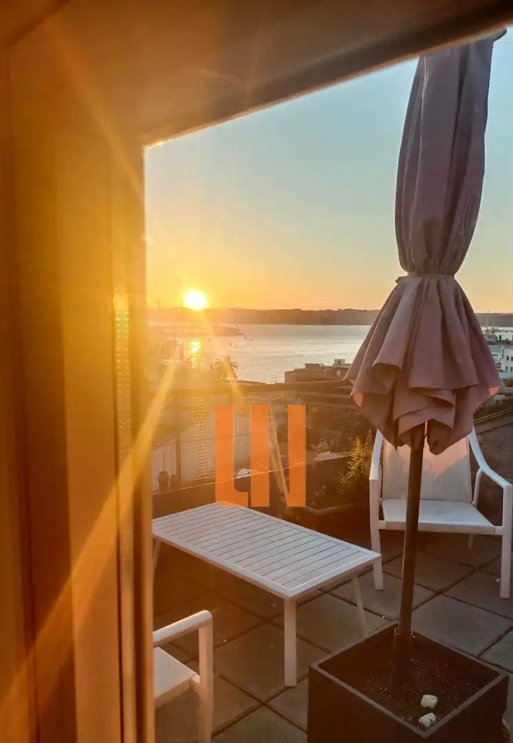 Terraza de Dúplex en venta en A Coruña Capital  con Calefacción, Parquet y Terraza