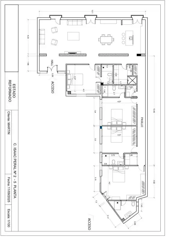 Flat with lift for sale in C. de Isaac Peral, imagen 42