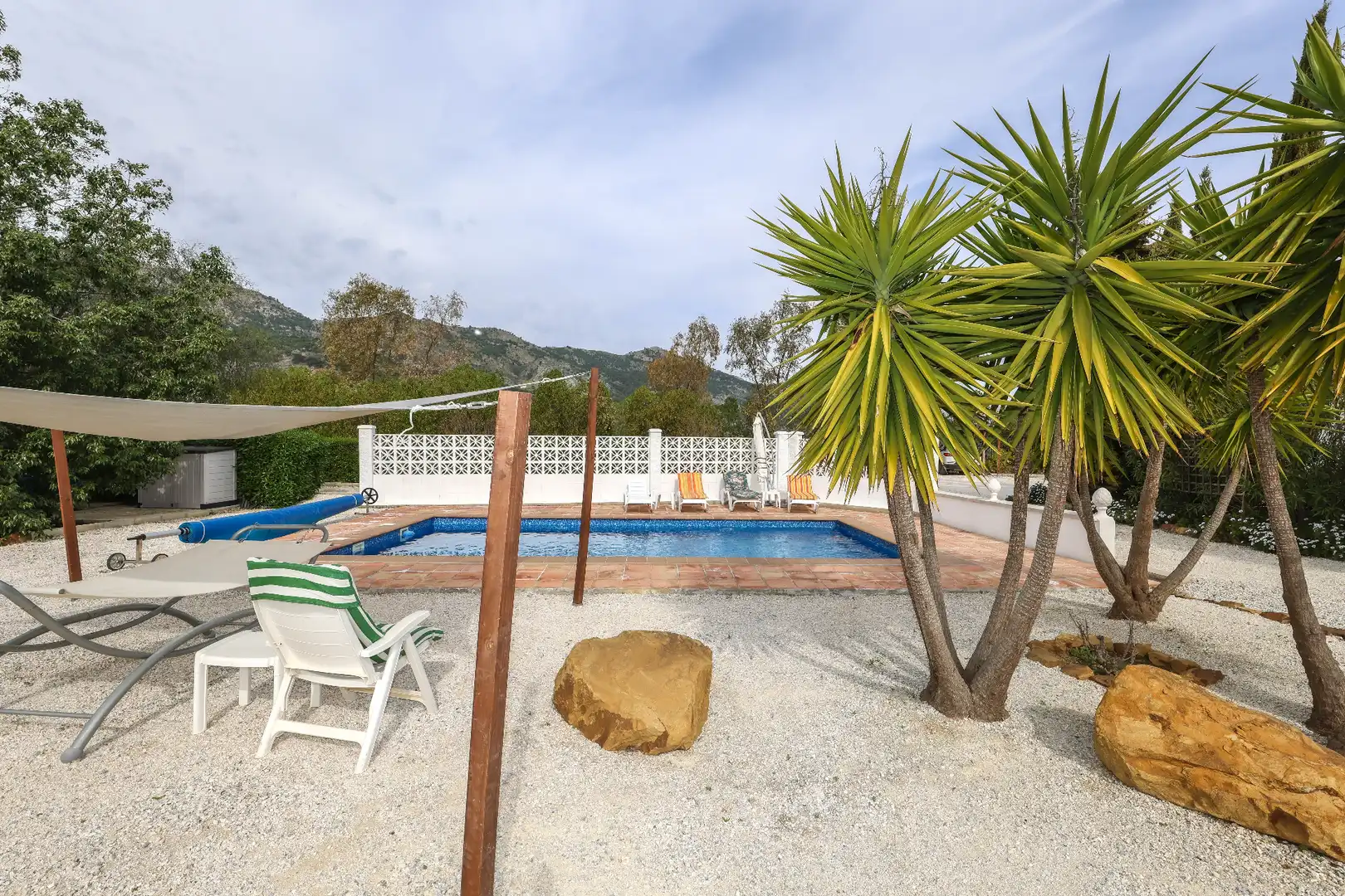 Jardín de Casa o chalet en venta en Casarabonela con Aire acondicionado, Jardín privado y Piscina