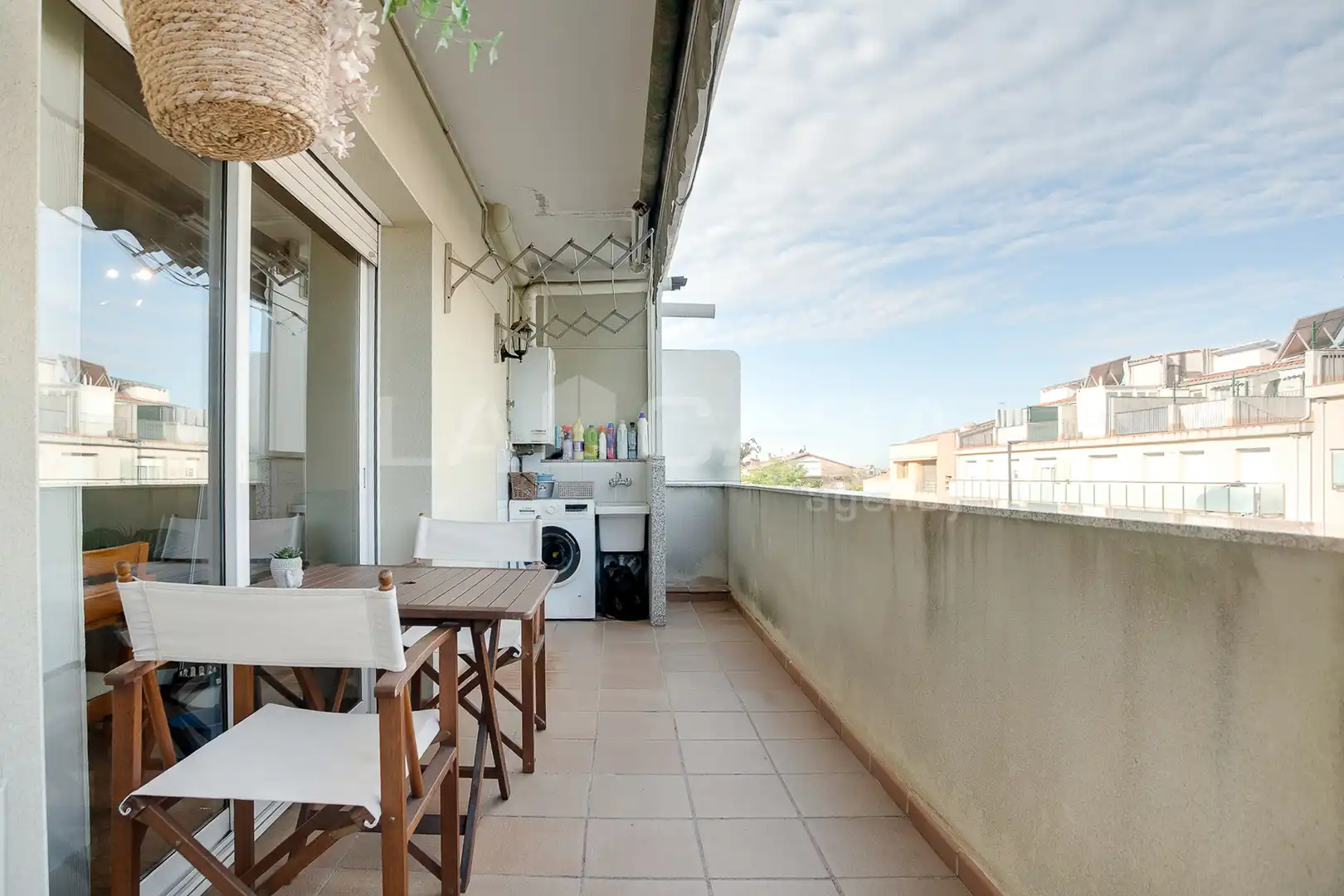 Terrasse von Wohnung zum Verkauf in Les Franqueses del Vallès mit Klimaanlage, Heizung und Terrasse