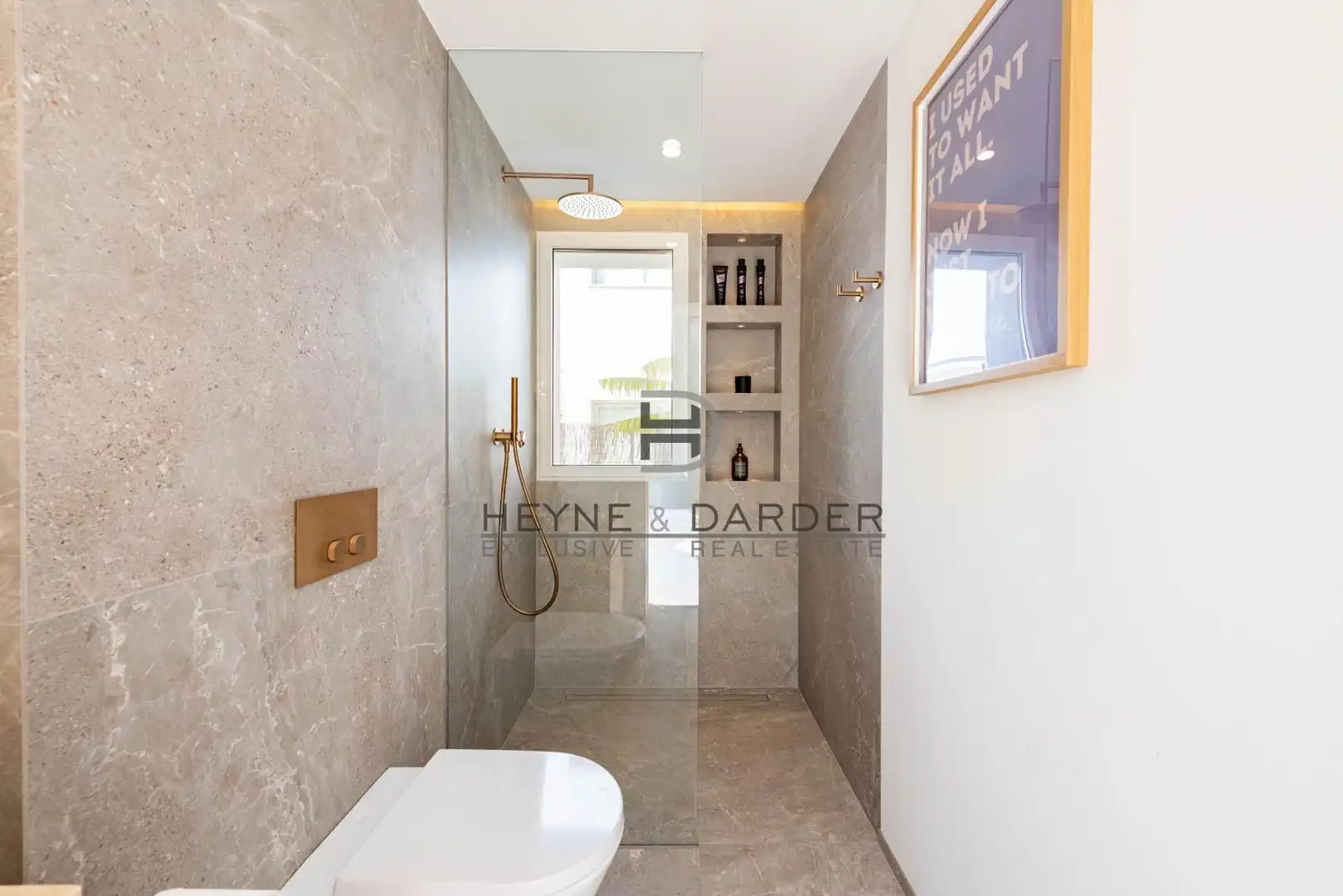 Bany de Casa o xalet en venda en  Palma de Mallorca amb Aire condicionat, Calefacció i Jardí privat
