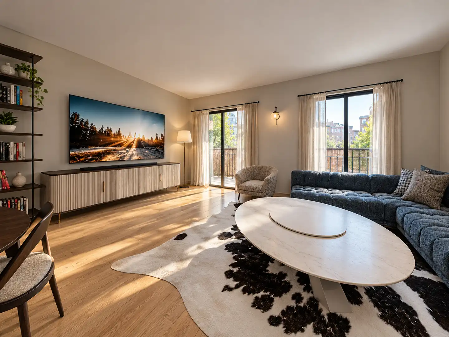 Sala de estar de Piso en venta en Ciudad Lineal