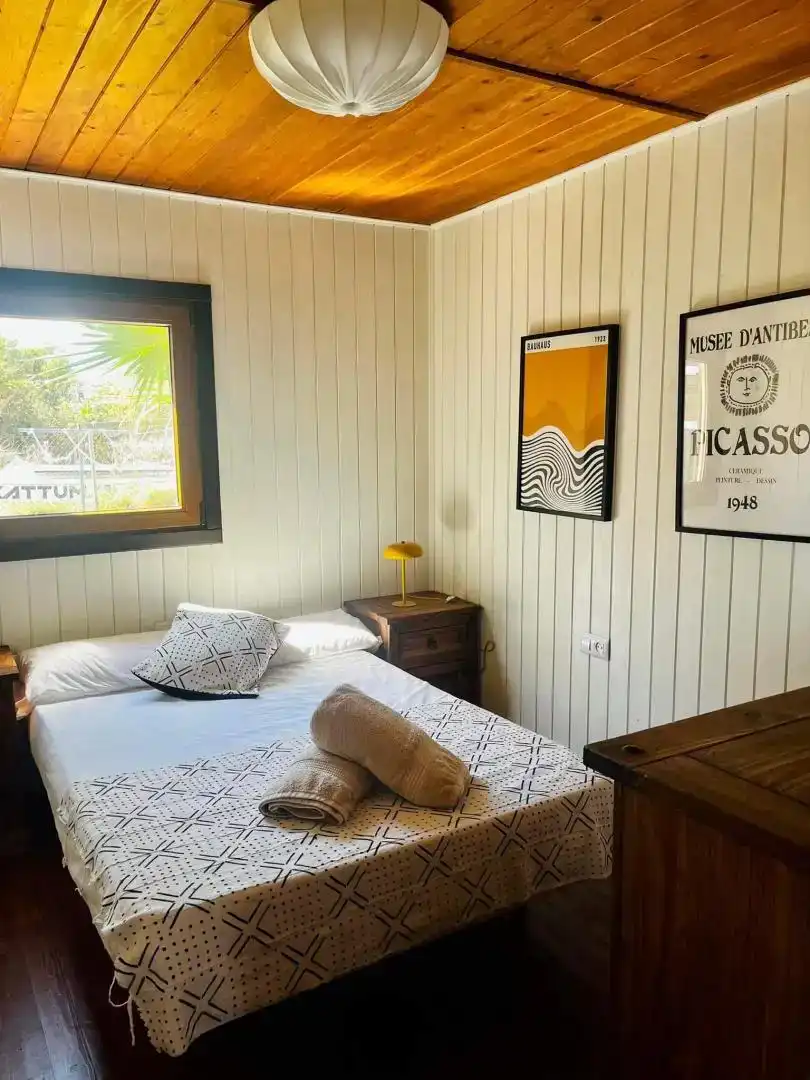 Dormitori de Casa o xalet de lloguer en Tarifa amb Aire condicionat, Jardí privat i Parquet