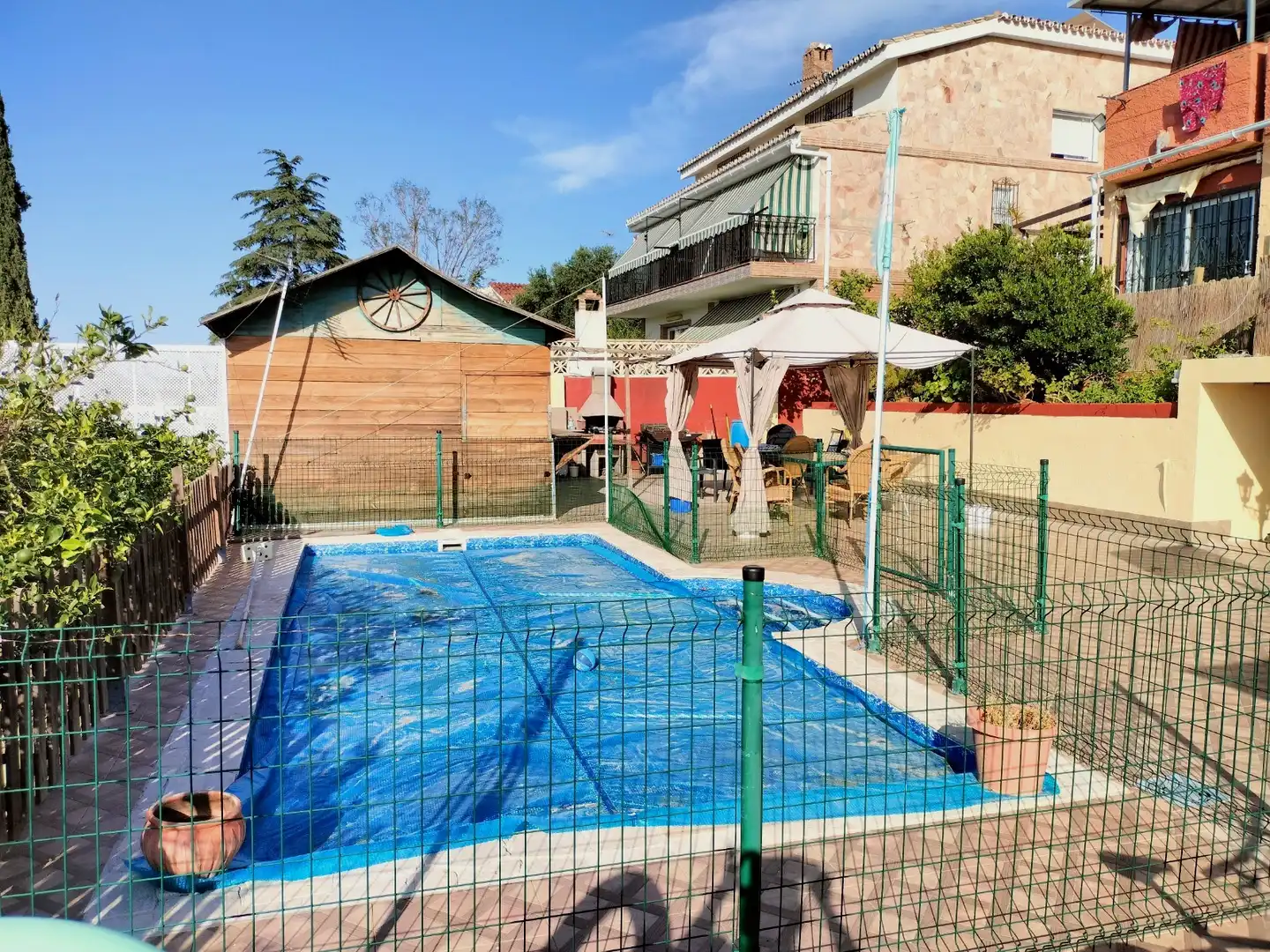 Piscina de Casa o xalet en venda en Alhaurín de la Torre amb Aire condicionat, Jardí privat i Piscina