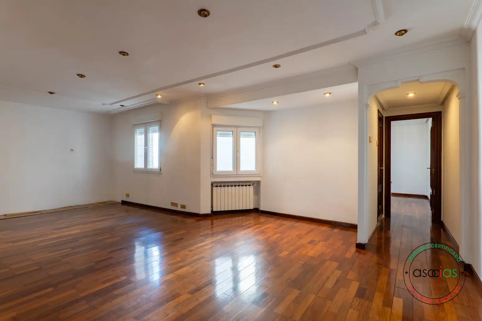 Wohnzimmer von Wohnung zum Verkauf in Gijón  mit Heizung