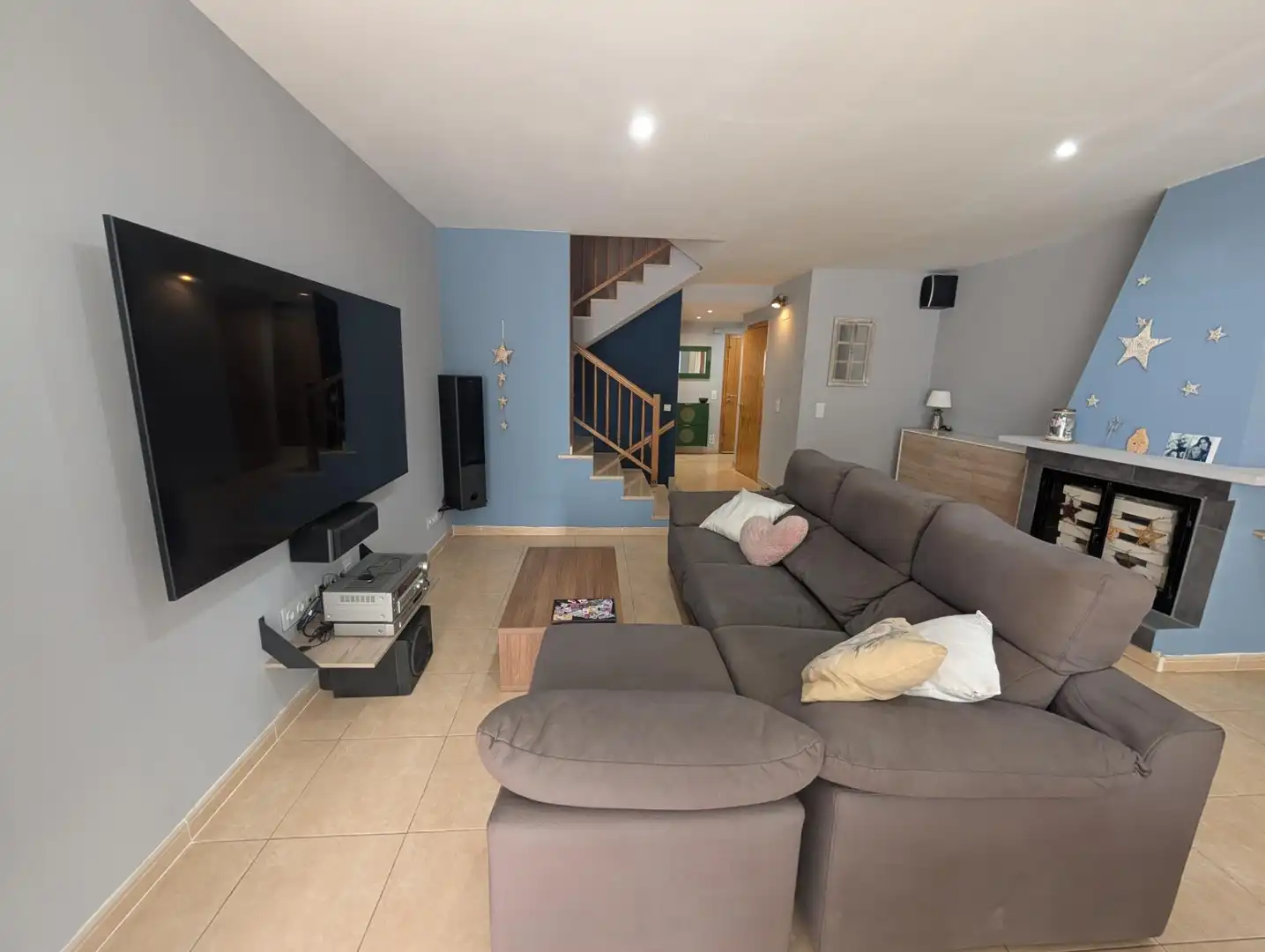 Sala de estar de Casa adosada en venta en Alcanar