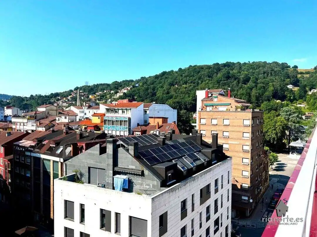 Außenansicht von Dachboden zum Verkauf in Langreo mit Heizung, Terrasse und Abstellraum