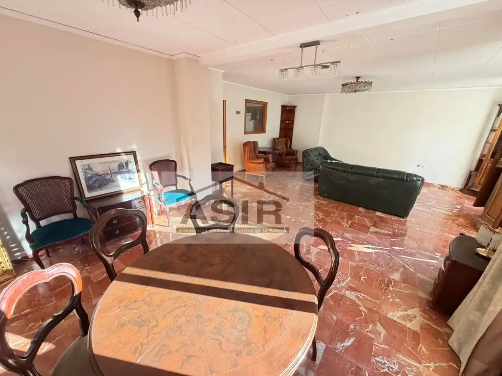 Sala de estar de Piso de alquiler en Alzira con Terraza