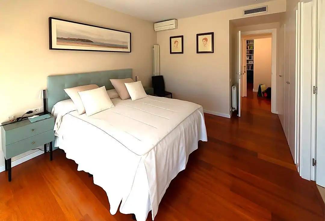 Bedroom of Attic for sale in Sant Cugat del Vallès  with Air Conditioner, Heating and Private garden
