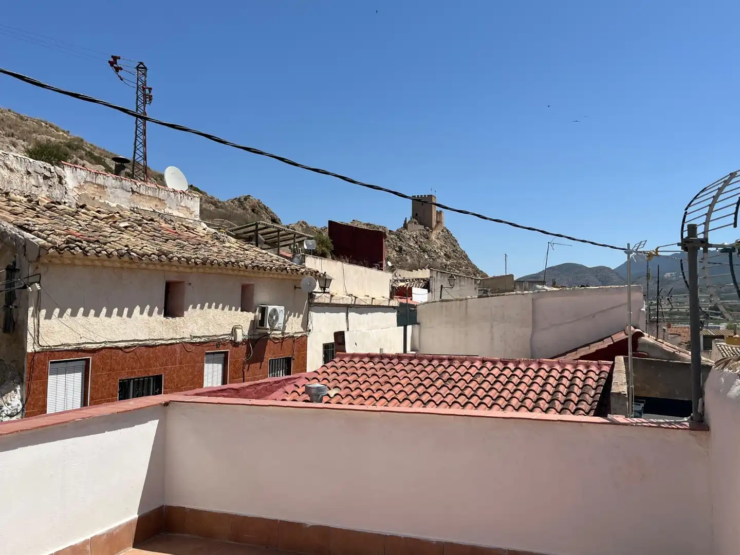 Vista exterior de Casa o chalet en venta en Sax con Terraza