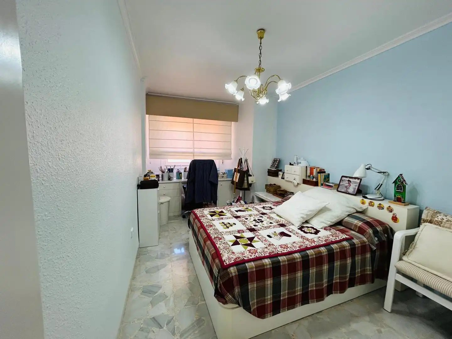 Bedroom of Flat for sale in Petrer  with Air Conditioner, Heating and Balcony