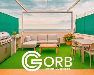 Terrace of Flat for sale in Mataró  with Heating, Terrace and Balcony