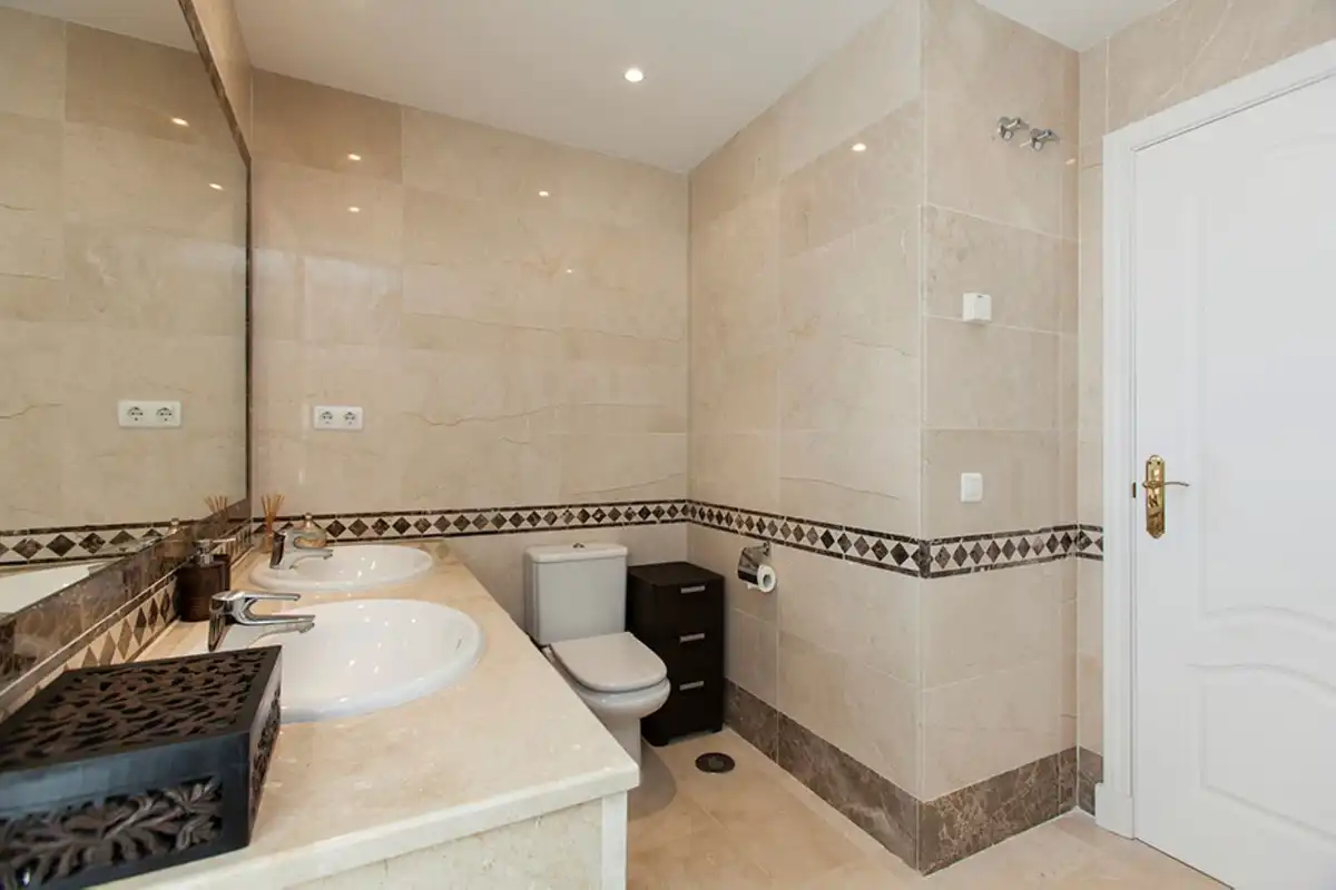 Bathroom of Detached homes for sale in Marbella  with Air Conditioner, Furnished and Balcony