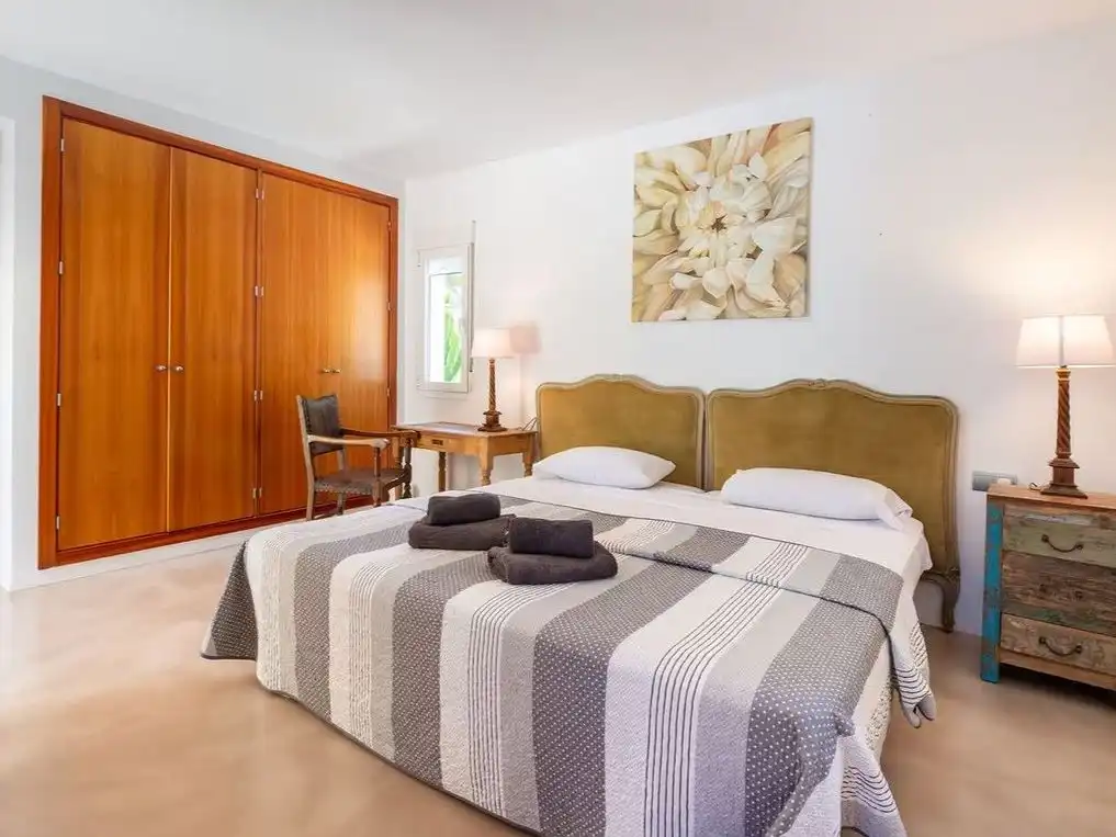 Habitación de Casa o chalet de alquiler en Santa Eulària des Riu con Jardín privado, Parquet y Terraza