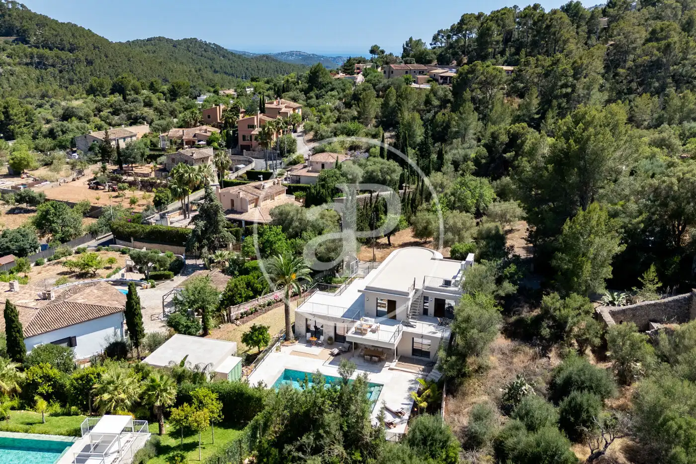 Vista exterior de Pis en venda en Calvià amb Aire condicionat, Calefacció i Jardí privat