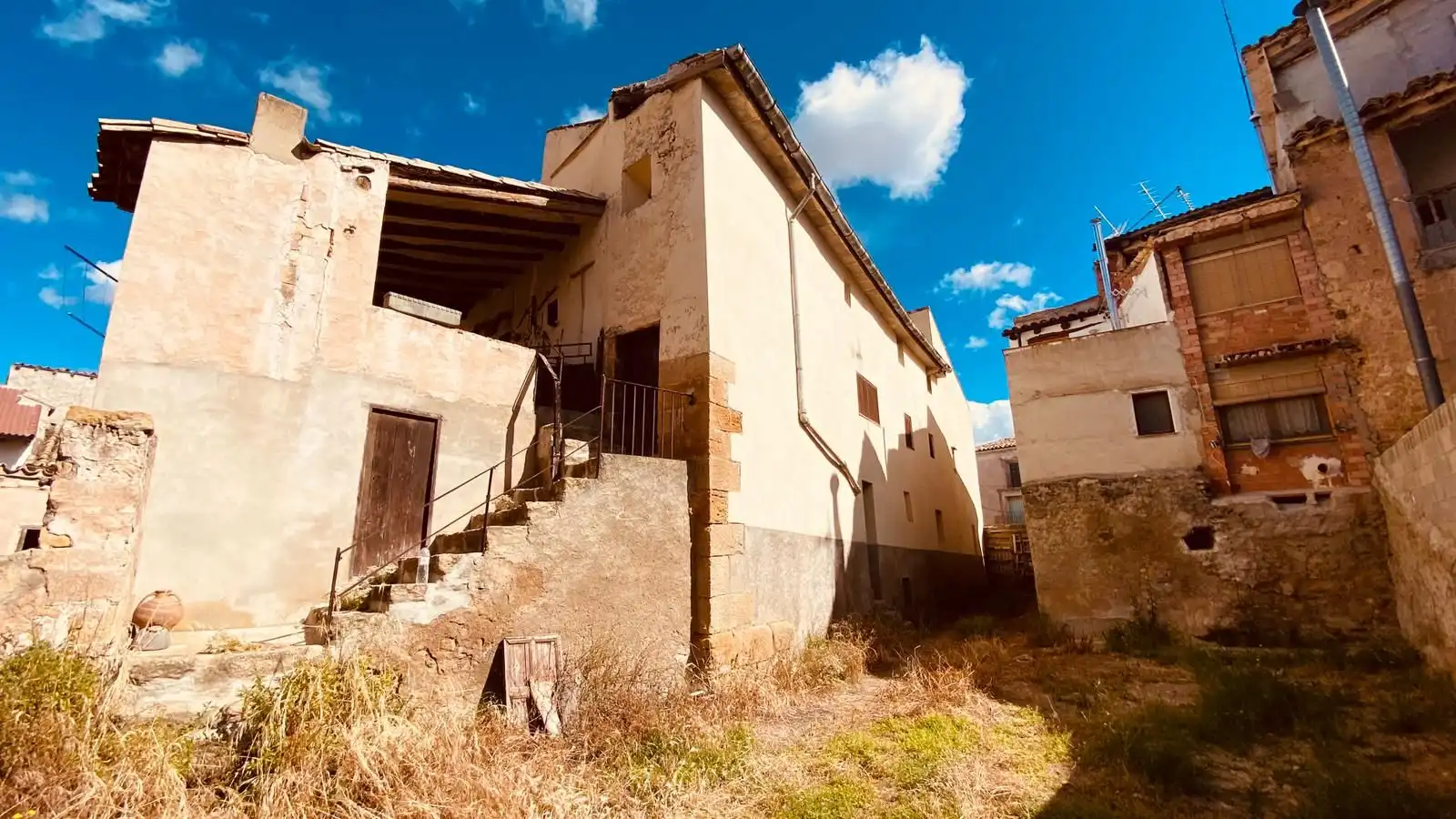 Vista exterior de Casa o chalet en venta en Torrecilla de Alcañiz con Jardín privado, Terraza y Trastero