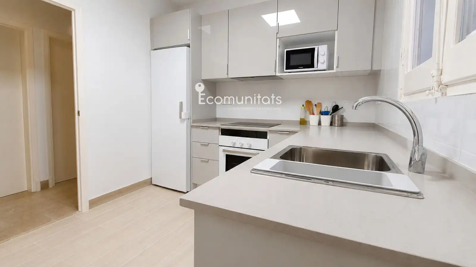 Kitchen of Flat for rent in Tortosa  with Air Conditioner and Furnished