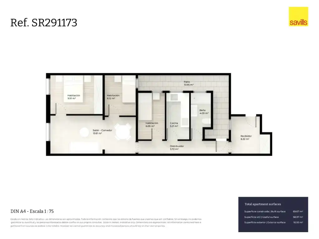 Apartament en venda en Barcelona amb Aire condicionat, Moblat i Forn