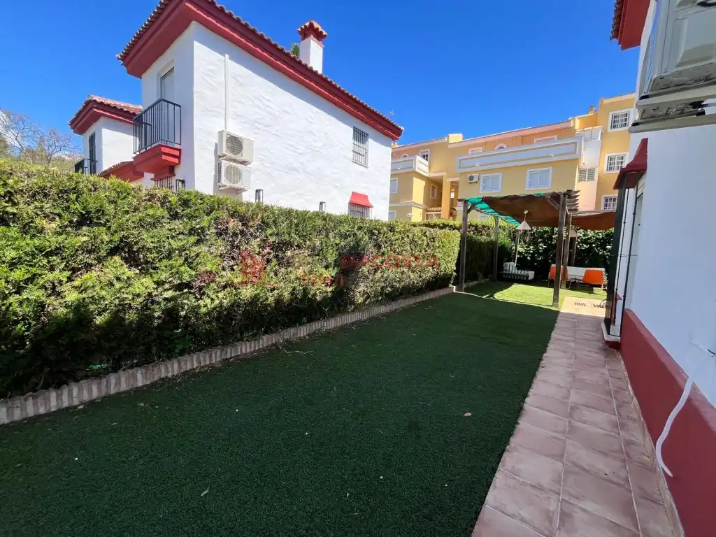 Jardín de Dúplex de alquiler en Islantilla