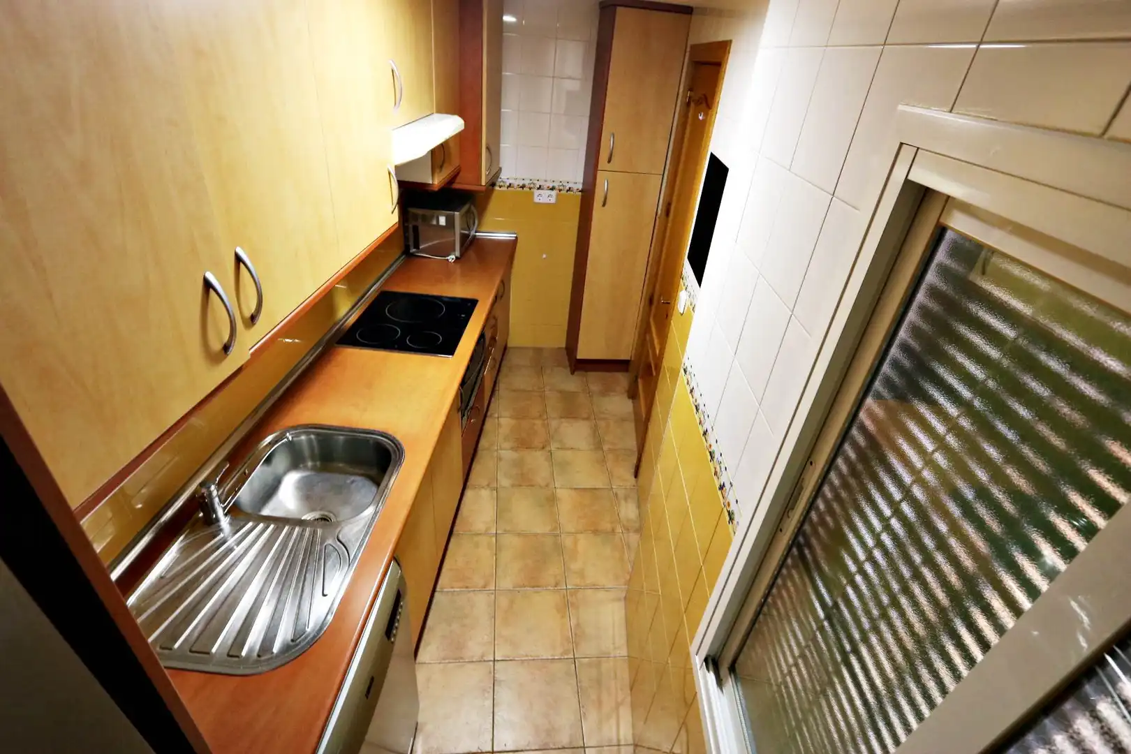 Kitchen of Flat for sale in Getafe  with Air Conditioner, Heating and Terrace