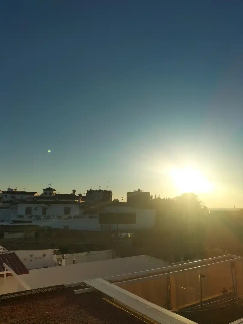 Vista exterior de Ático en venta en Albaida del Aljarafe con Terraza y Balcón