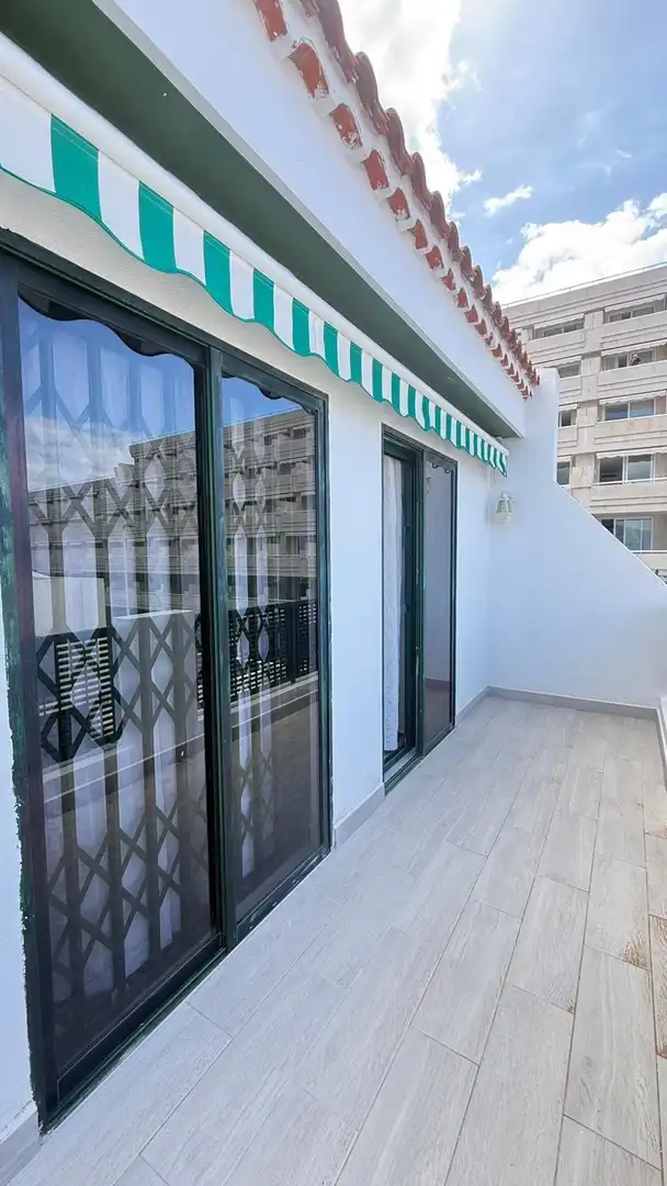 Terrassa de Casa adosada de lloguer en Santiago del Teide