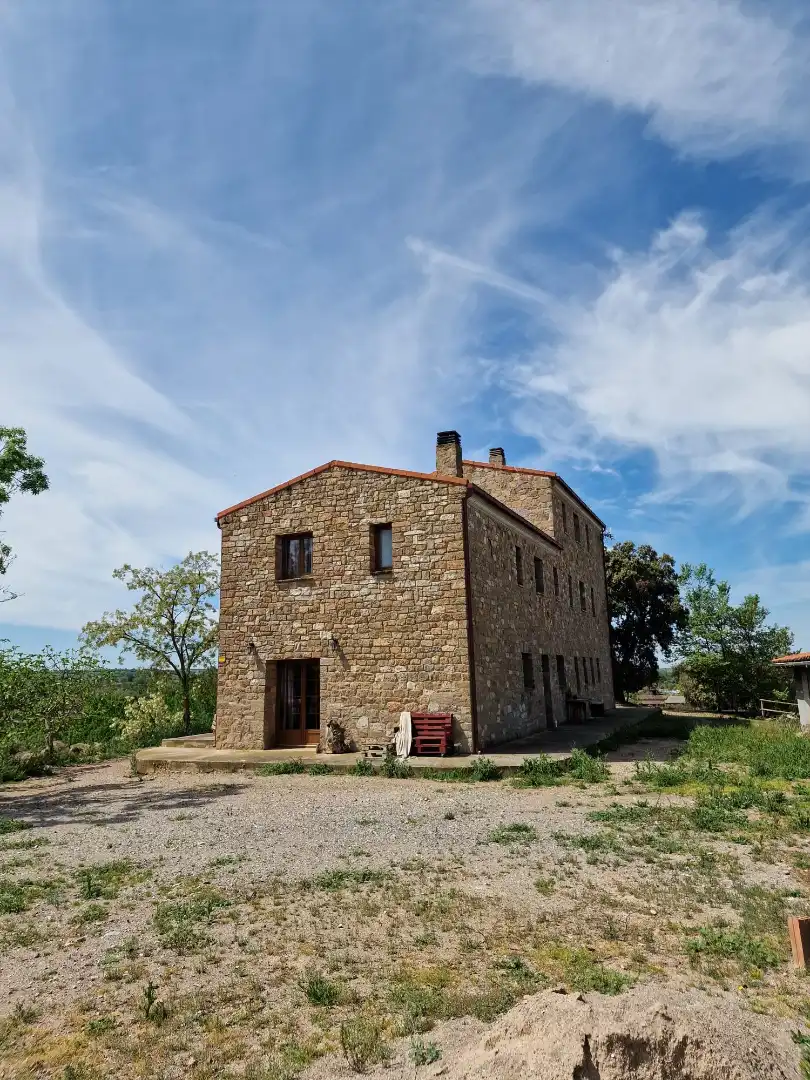 Vista exterior de Finca rústica en venda en Preixens amb Calefacció, Terrassa i Traster