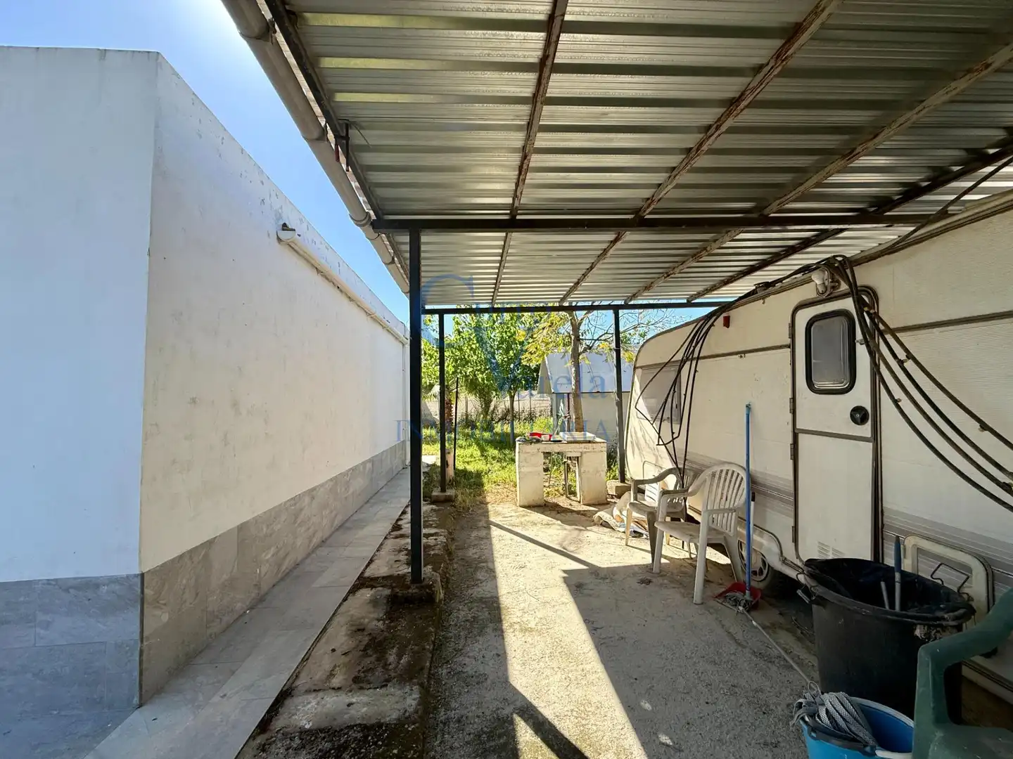 Parking of Country homes for sale in Dos Hermanas  with Air Conditioner, Heating and Private garden