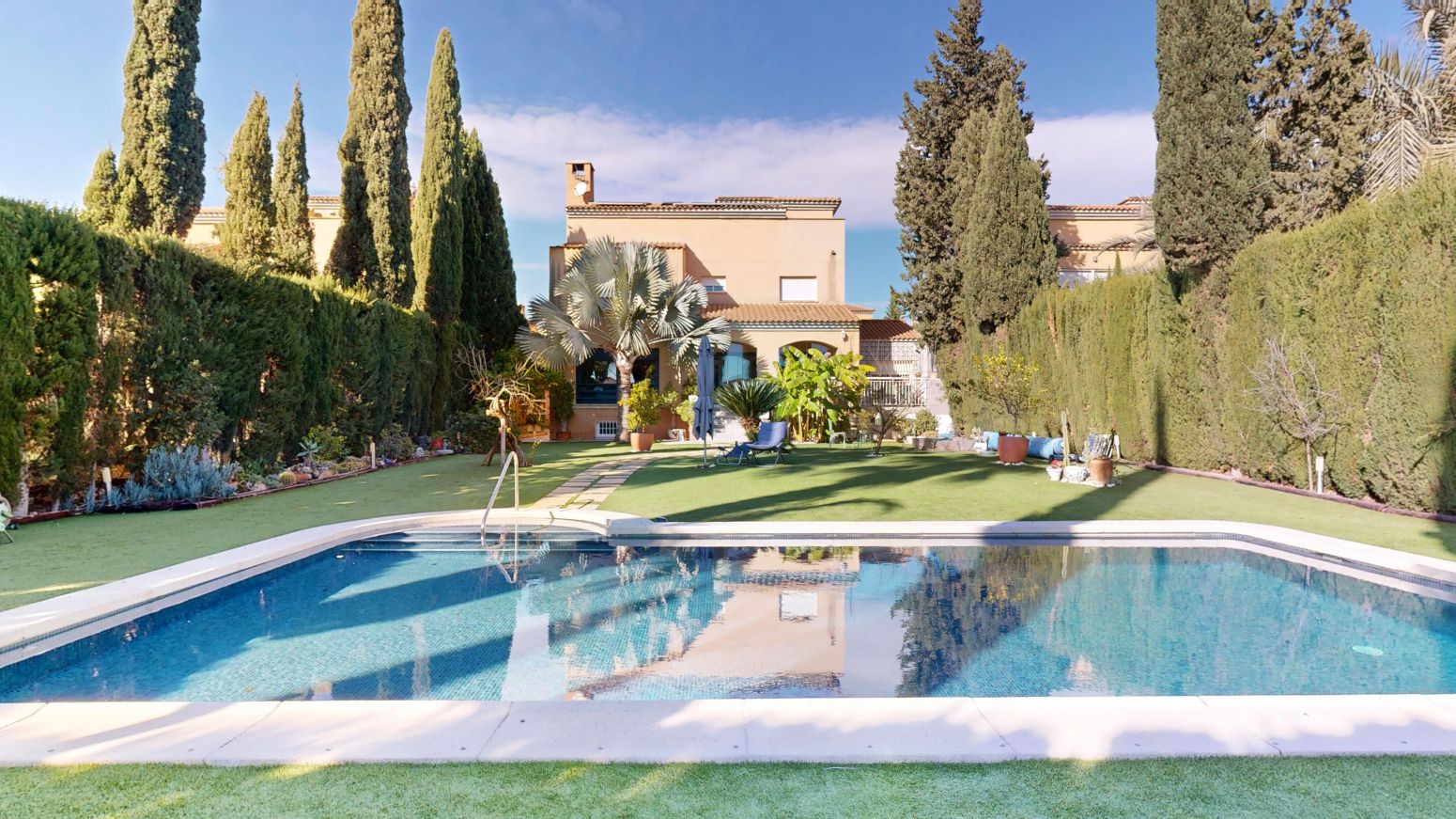 Jardí de Casa o xalet en venda en  Murcia Capital amb Aire condicionat, Calefacció i Jardí privat