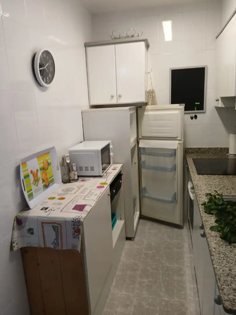 Cocina de Piso en venta en Tavernes de la Valldigna con Aire acondicionado, Calefacción y Jardín privado