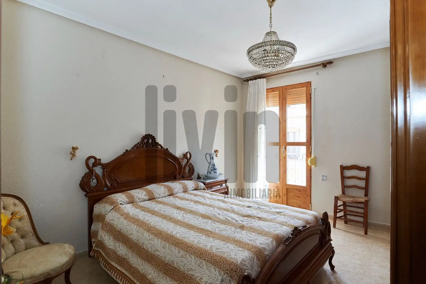 Bedroom of Flat for sale in Jaén  with Air Conditioner and Heating