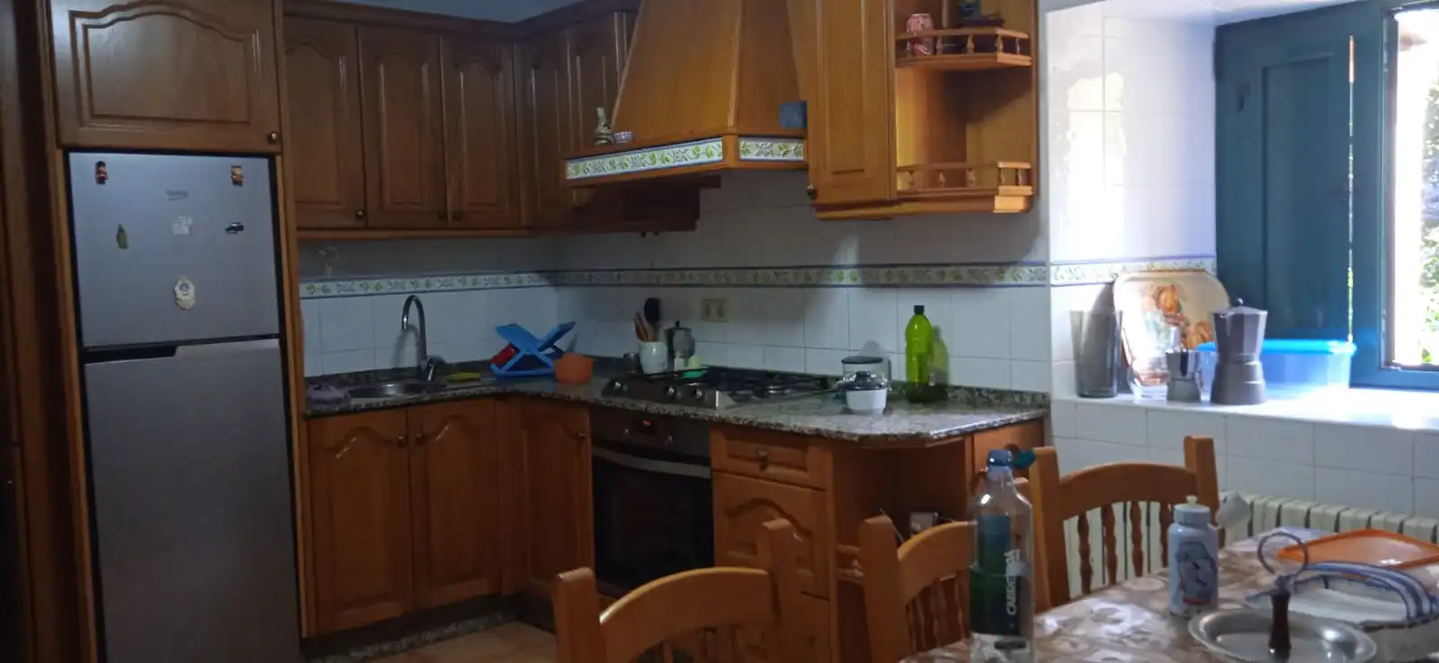 Cuina de Casa o xalet de lloguer en Valdoviño amb Calefacció, Jardí privat i Parquet