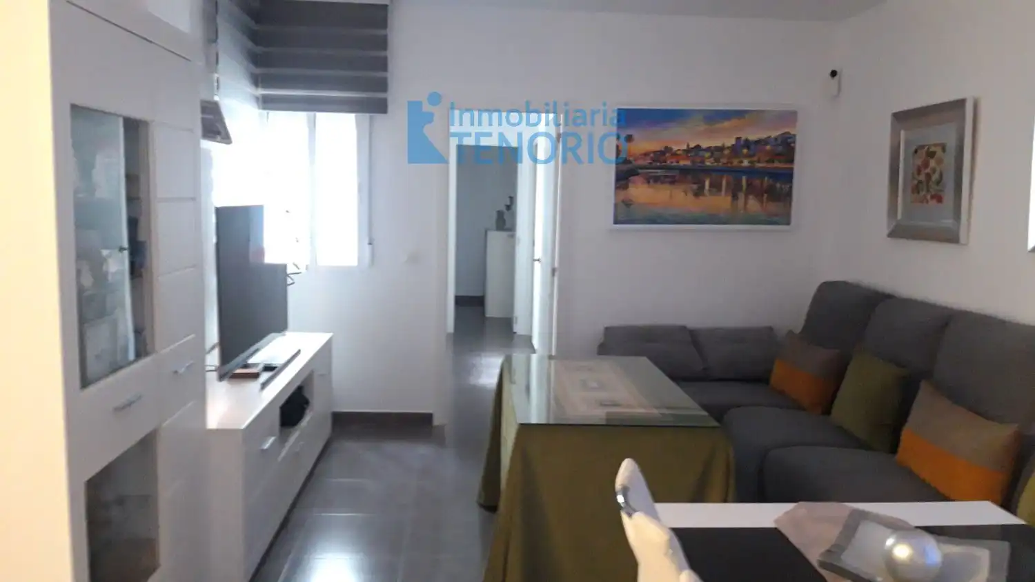 Sala de estar de Apartamento en venta en Lepe con Terraza