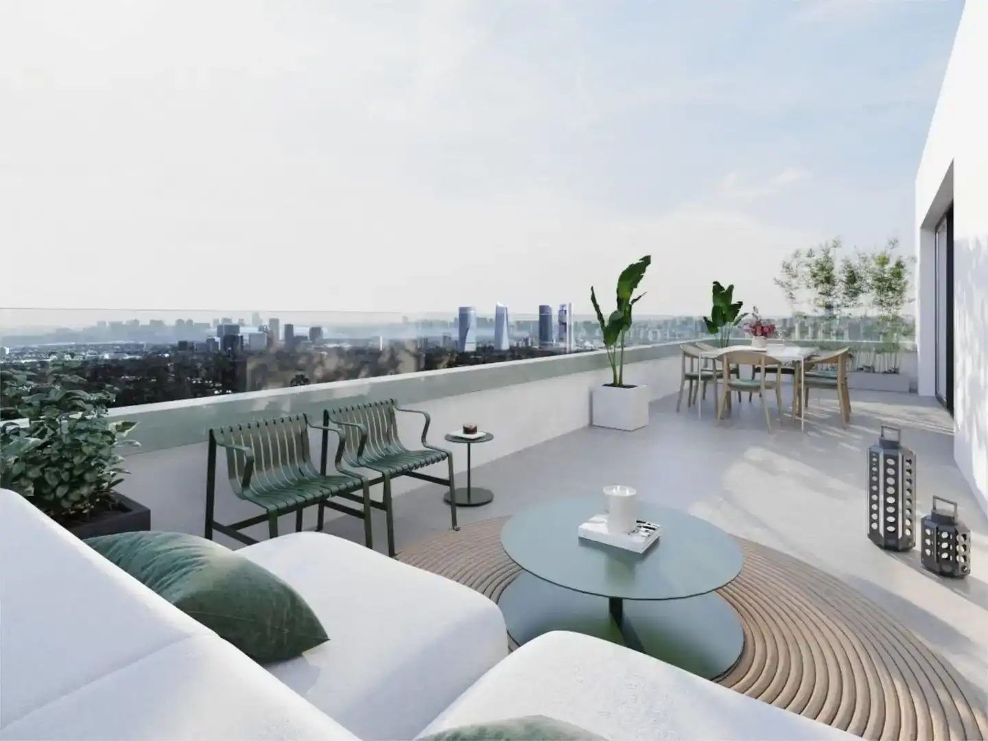 Terraza de Piso en venta en  Madrid Capital con Aire acondicionado, Piscina y Balcón