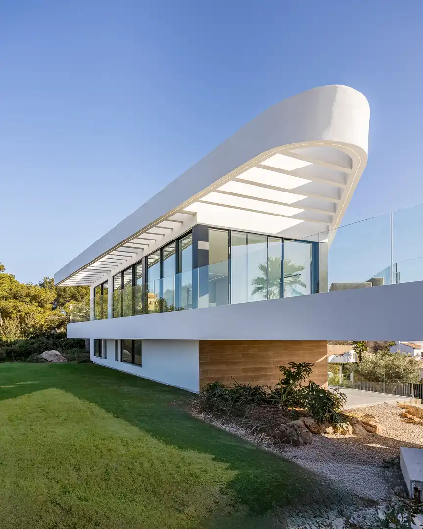 Exterior view of Houses for sale in Jávea / Xàbia  with Air Conditioner