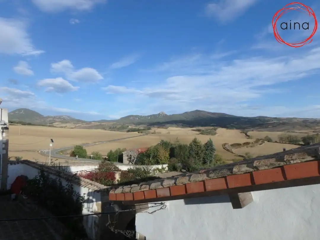 Vista exterior de Casa o chalet en venta en Guesálaz / Gesalatz con Balcón